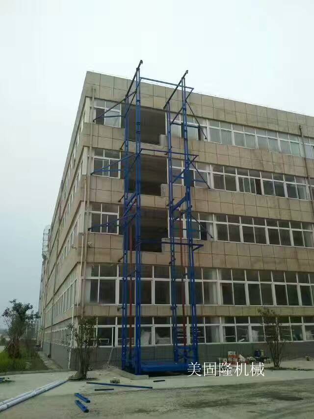 大理室外双臂导轨式升降机厂家